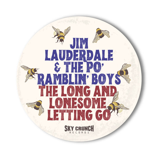 Jim Lauderdale And The Po' Ramblin's Boys The Long And Lonesome Letting Go Sticker