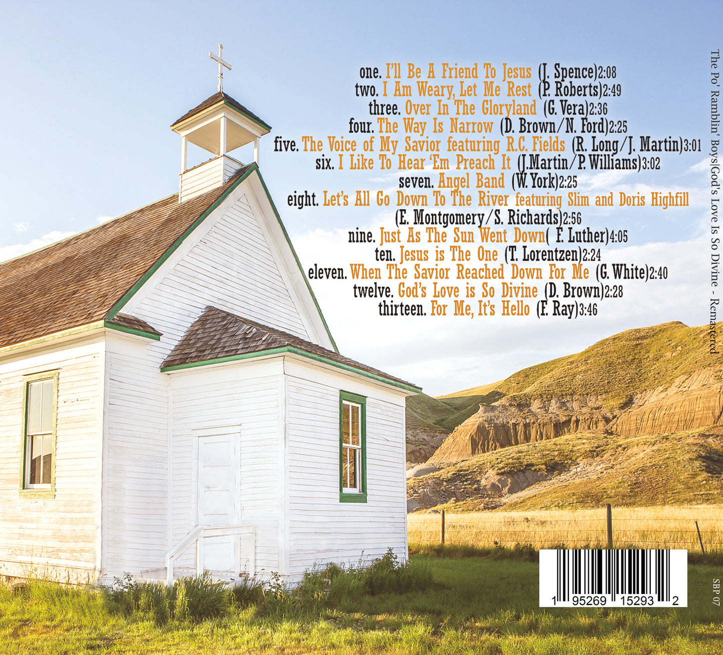 God's Love Is So Divine CD (Remastered)